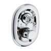 Kludi 1926 UP-Thermostatarmatur Feinbau-Set Absperrventil chrom 517200520