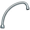 Neoperl Universal J-Auslauf mit Strahlregler, verchromt, 3/4'' 200mm 16820194