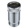 Neoperl Rückflussverhinderer-Nippel verchromt, IG x AG, 1/2'' x 1/2'' DW15 30444411