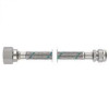 Neoperl NEOFLEX Panzerschlauch DN8 mit VS IG x Quetschverschraubung, 1/2'' x 10mm 12cm 63417012