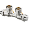 Oventrop Multiflex FQ Verschraubung für G 3/4 AG, Eck links, G 3/4 ÜM x 3/4 AG 1015804