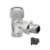 Oventrop Thermostatventil ''AQ'' DN10, Eck, mit ''Q-Tech'' 1183063