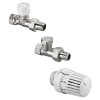 Oventrop Thermostatventil-Set, DN15 Durchgang, mit Uni LH, AV9, Combi 2 1683804