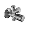 Schell Kombi-Eckventil COMFORT RV, langer Schaft, chrom 035700699