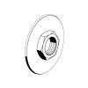 Schell Schraubrosette für POLAR Set, 3/4'', chrom 625210699