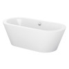 Bette BetteStarlet Oval Silhouette Freistehende Badewanne L: 1500 B: 800 H: 420mm 2700-000CFXXK