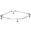 Bette Duschwanne Fuß-System BetteCorner 750x900mm B52-3034
