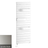 Kermi Tabeo-E Designheizkörper H: 119,7 B: 50cm glanzsilber TBE10120050WEXK