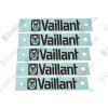 Vaillant Firmenschild, (x5) 0010031281