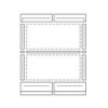 Vaillant Indach-Eindeckrahmen Kollektor horizontal, übereinander 0020102386