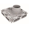 Vaillant Niedrigbau-Luftverteiler, für Luftschlauch flach 52 x 132mm 0020231943