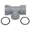 Vaillant Set 2 Revisionselement Brennwert DN 80 für flexible Abgasleitung PP 303511
