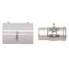Vaillant Trennvorrichtung turboTEC 60/100mm Alu, mit Prüföffnung 303837