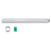 Vaillant Verlängerungsrohr Brennwert 60/100, 1,0m Luft-/Abgasführung, PP 303903