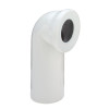 Viega WC Anschlussbogen 90 Grad 3811 in DN100 aus Kunststoff pergamon/camee 130435