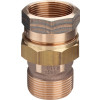Viega Rohrverschraubung Rotguss 3331 flachdichtend in R1/2 x Rp1/2 271374