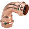 Viega Profipress Bogen 90 Grad mit SC-Contur 2416 in 12mm Kupfer 291488