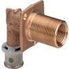 Viega Sanfix P Wanddurchführung mit SC-Contur 2132.1 in 16mm x Rp1/2 x 65mm 303952