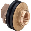 Viega Wanddurchführung Rotguss 3427 in Rp1/2 x 30mm x Rp1/2 x G3/4 333942