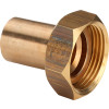 Viega Sanpress Verschraubung mit SC-Contur 2264 flachdichtend in 42mm x G1 3/4 338558