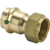 Viega Sanpress Verschraubung mit SC-Contur 2263 flachdichtend in 54mm x G2 1/2 341961