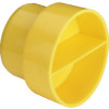 Viega Stopfen 8310.39 in DN45 Kunststoff gelb RAL 1004 407704