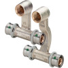 Viega Sanfix P Sockelleisten-Heizkörperanschlussstück mit SC-Contur 2173 in 20mm x G1/2 x 20mm 409340