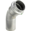 Viega Sanpress Inox Bogen 45 Grad mit SC-Contur 2326.1 in 28mm Edelstahl 435417