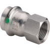 Viega Sanpress Inox Übergangsstück mit SC-Contur 2312 in 54mm x Rp2, Edelstahl 436681