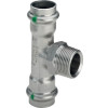 Viega Sanpress Inox T-Stück mit SC-Contur 2317.1 in 35mm x R3/4 x 35mm Edelstahl 446000