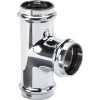 Viega T-Stück 5697 in 32mm Kupfer verchromt 622312