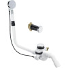 Viega Ab-und Überlauf Multiplex Trio F 6145.5 in 725mmxDN40/50 verchromt 675462