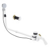 Viega Ab-und Überlauf Multiplex Trio F 6145.6 in 1070mmxDN40/50 verchromt 675479