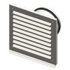 Viessmann Außenwandblende Design DN160 (Edelstahl) ZK05351
