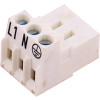 Wolf Gegenstecker RAST5F 3polig weiß für WRS-System BM-2 274523799