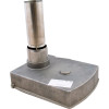 Wolf Gehäuse mit Brennerrohr für Brenner RE 1.1 1.5LN 2414161