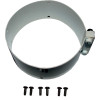 Wolf Schelle DN96 für Luftrohr Breite 44mm, weiß 2600415