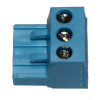 Wolf Gegenstecker 3-polig lichtblau für WPM-1 2744922