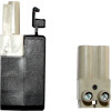 Wolf Stecker/Buchsen-Teil 2-polig Grau 2794016