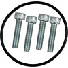 Wolf Schraubenset M8 GKV und Gasrohr für MGK-2 3490551