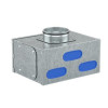 Kermi x-well Verteiler VMF2, flach NW125, 9-fach Y2201075019K