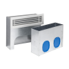 Kermi x-well Wand-Luftauslass mit Metallgitter, für Luftkanal 75/92 Y2202000004K