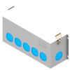 Kermi x-well Verteiler rund 17-fach Unterteil, 640x271x208mm Y2202000019K