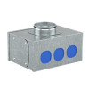 Kermi x-well Verteiler VMR2, rund NW160, 8-fach Y2202000022K