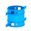 Kermi x-well Verbinder Verbinder Lüftungsrohr NW 75 Y2202075004K