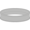Kermi x-well Dichtring für EPP-Rohrmuffe NW 180, Übergang zu AD 200mm Y2301180004K