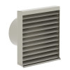 Kermi x-well Wetterschutzgitter NW 125, Edelstahl Y2401125003K