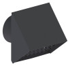 Kermi x-well Wetterschutzgitter NW 180, Aluminium, anthrazit RAL 7016 Y2401180012K