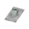 Kermi x-well Universal-Dachpfanne NW 125 für Dachhaube, schwarz Y2402125006K