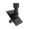 Kermi x-well Universal-Dachpfanne NW 125 mit Dachhaube, schwarz Y2402125007K